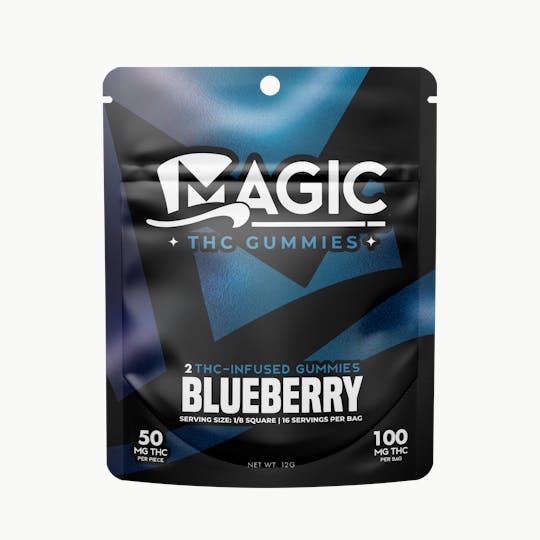 Magic Cannabis - Magic Edibles - Blueberry Gummies 100MG - 1