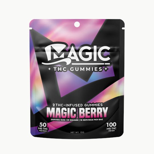 Magic Cannabis - Magic Edibles - Magic Berry Gummies 100MG - 1