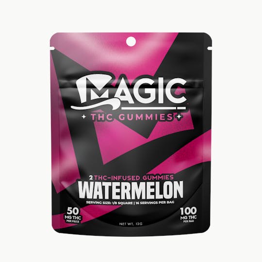 Magic Cannabis - Magic Edibles - Watermelon Gummies 100MG - 1