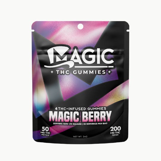 Magic Cannabis - Magic Edibles - Magic Berry Gummies 200MG - 1