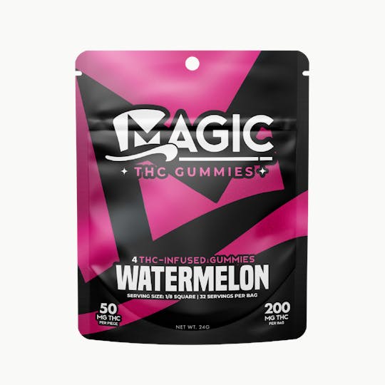 Magic Cannabis - Magic Edibles - Watermelon Gummies 200MG - 1