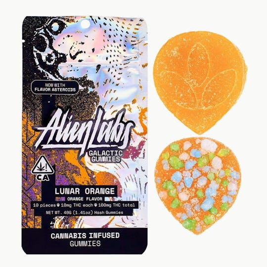 Alien Labs - Galactic Gummies - Lunar Orange - 1