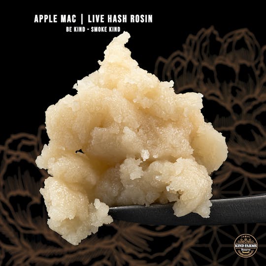 Kind Farms Reserve - Apple MAC Live Hash Rosin - Kind Farms Reserve - 1