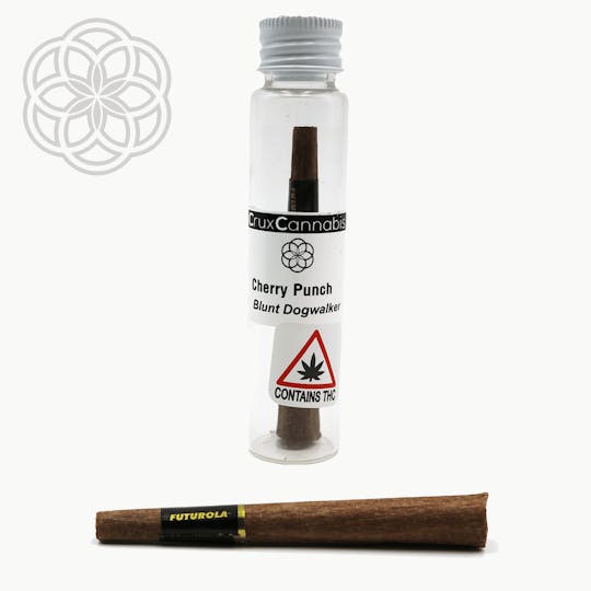 Crux Cannabis - Blunt Dog Walker - Cherry Punch .75g - 1