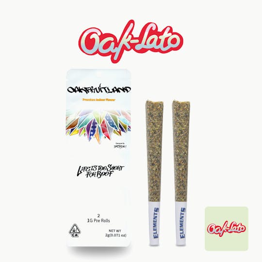 Oakfruitland (OFL) - Oak-Lato Pre Roll 2g - Dual Pack Series - 1