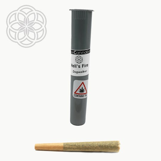 Crux Cannabis - Dog Walker - Hell's Fire OG .75g - 1