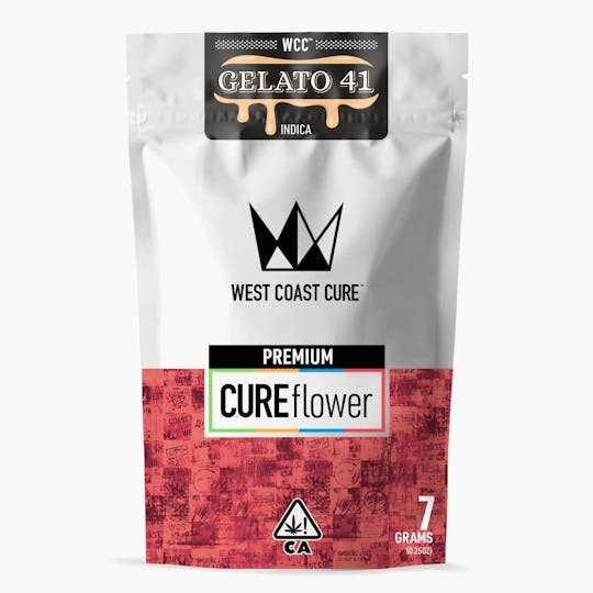 West Coast Cure - Gelato 41 - 7G Premium Flower - 1
