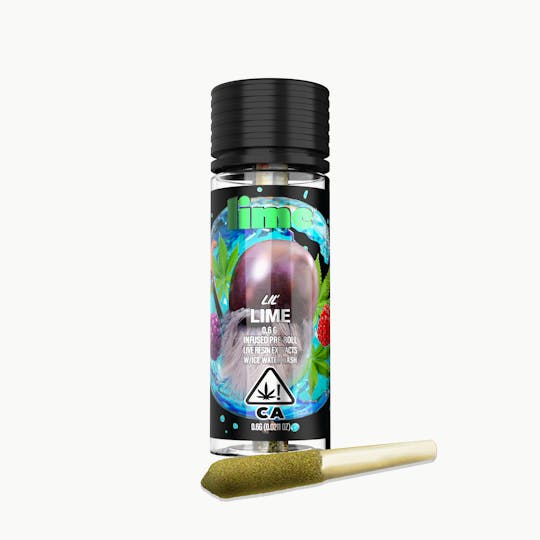 Lime - Infused Lil' Lime (.6g Indica Mini Pre Roll) | Purple Zaza - 1