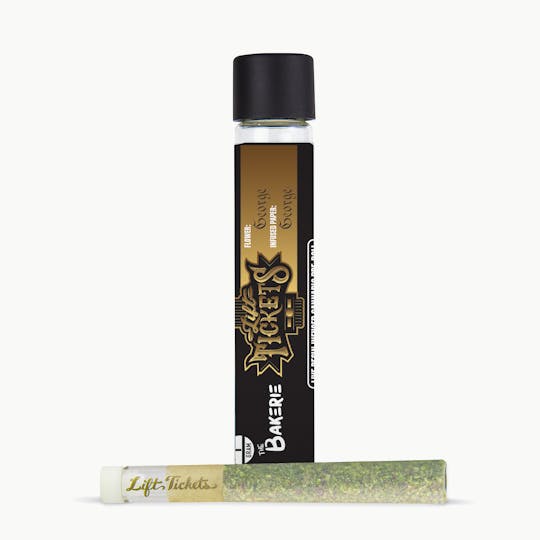 Lift Tickets - Infused Glass Tip Pre-Roll: George x George 1g Joint - 1