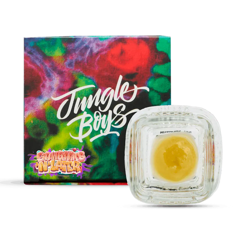 Jungle Boys Strawberries N Later - 1g Full Spectrum Live Rosin Batter