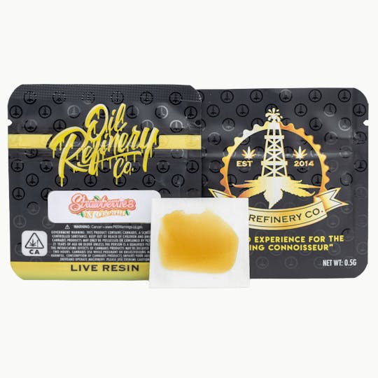 Jungle Boys - Oil Refinery Co | Strawberries N Cream - .5g Live Resin - 1