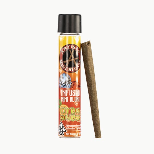 Artisan Canna Cigars - 1g Infused Mini Blunt - Cold Fire / Citrus Sunrise (H) - 1