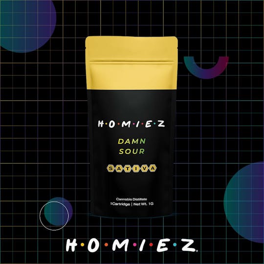 Dispo - Damn Sour • 1G Cartridge • HOMIEZ • MED - 1