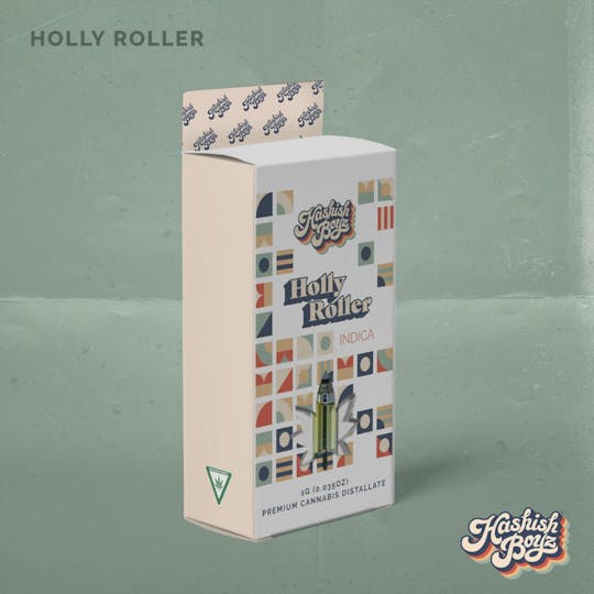 Dispo - Holly Roller ~ 1G Cartridge ~ Hashish Boyz ~ REC - 1