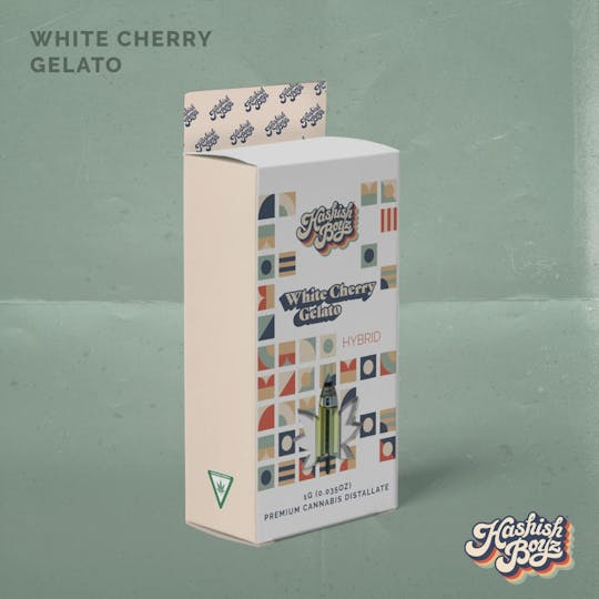 Dispo - White Cherry Gelato ~ 1G Cartridge ~ Hashish Boyz ~ REC - 1