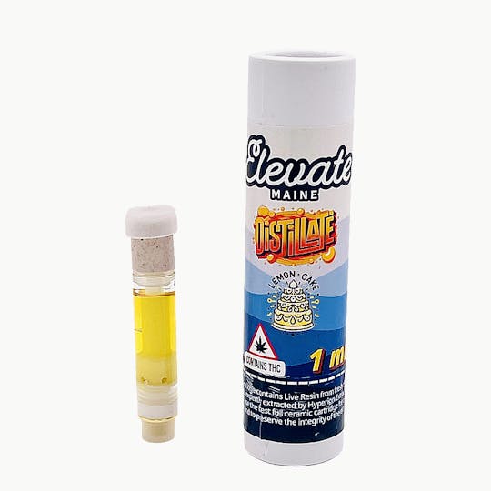 Crux Cannabis - Distillate Cartridge - Lemon Cake 1mL - 1