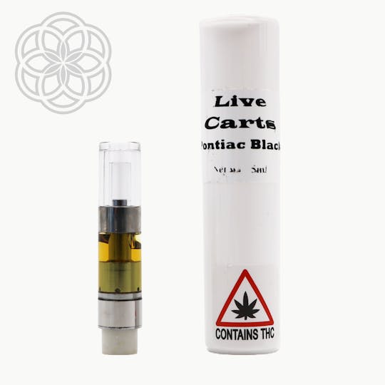 Crux Cannabis - Live Cart - Pontiac Black .5mL - 1