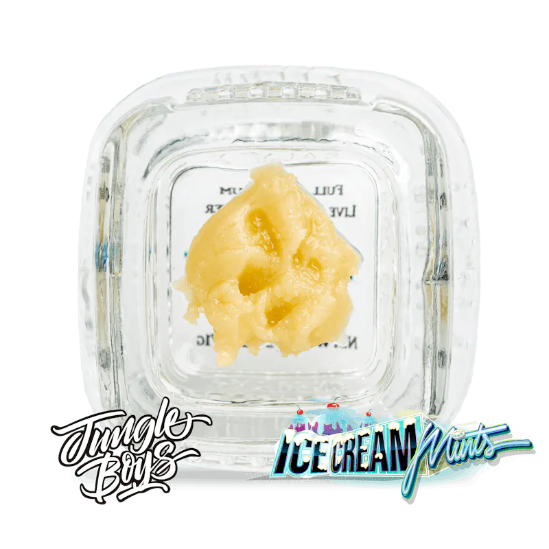 Jungle Boys Ice Cream Mints - 1g Full Spectrum Live Rosin Batter
