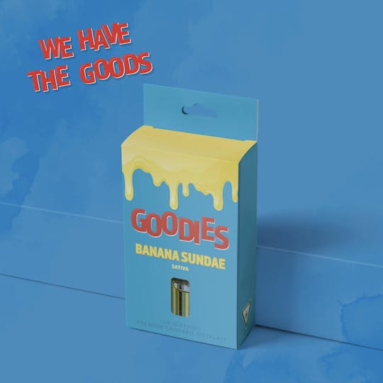 Dispo - Banana Sundae • 1G Cartridge • Goodies • REC - 1