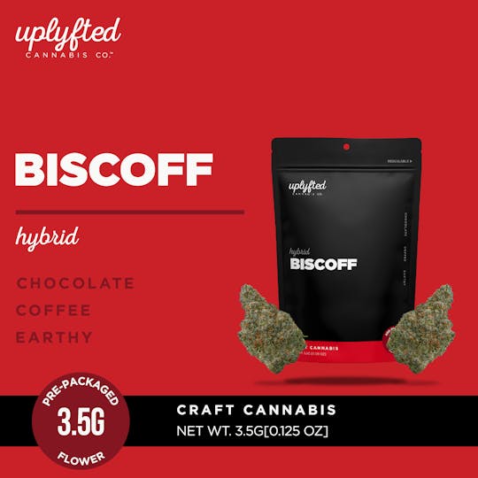 Uplyfted Cannabis Co - Biscoff 3.5g Pre-Pack - 1