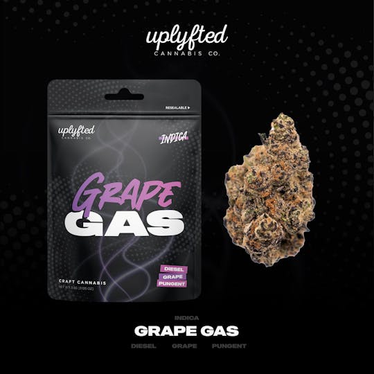Uplyfted Cannabis Co - Grape Gas 3.5g Pre-Pack - 1
