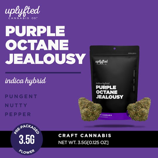 Uplyfted Cannabis Co - Purple Octane Jealousy 3.5g Pre-Pack - 1