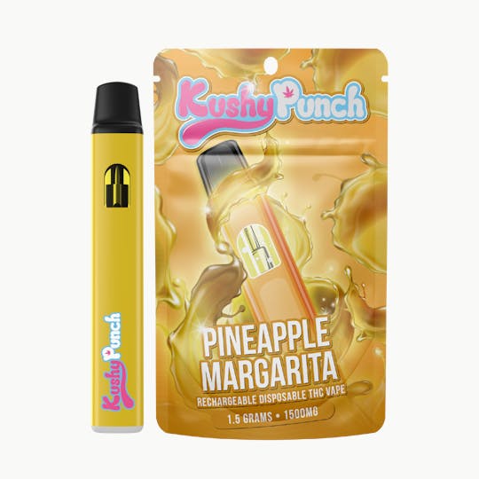 Kushy Punch - 1.5G Kushy Punch Vape - Pineapple Margarita - 1