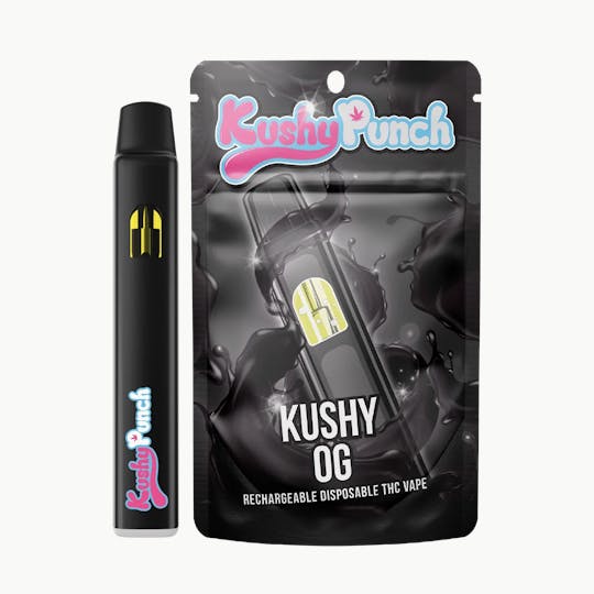 Kushy Punch - 1.5G Kushy Punch Vape - Strain Series Kushy OG - 1