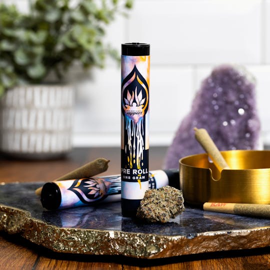 Mind Body & Soul Support - Durban OG 1 gram Pre roll - 1