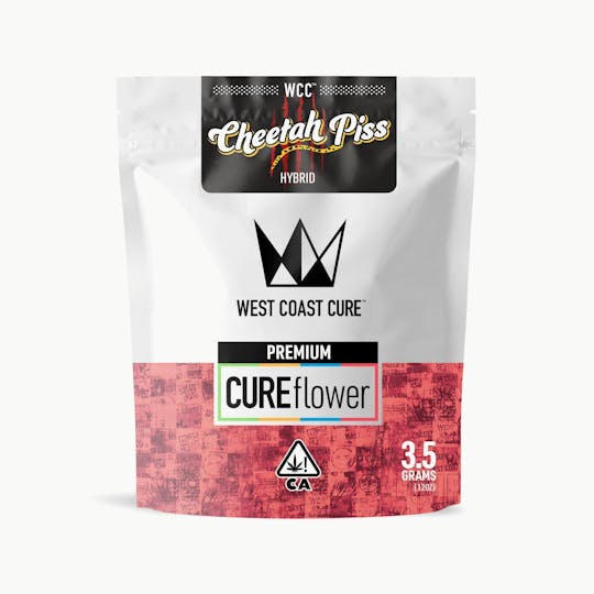 West Coast Cure - Cheetah Piss - 3.5g Premium Flower - 1