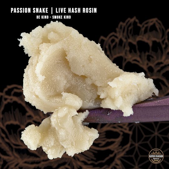 Kind Farms Reserve - Passion Snake Live Hash Rosin - Kind Farms Reserve - 1