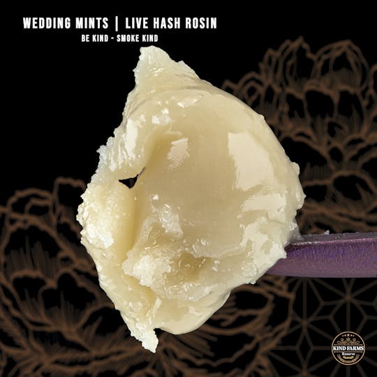 Kind Farms Reserve - Wedding Mintz Live Hash Rosin - Kind Farms Reserve - 1