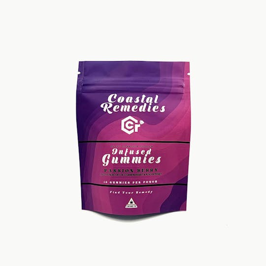 Coastal Remedies - 100mg Passion Berry Gummies | Coastal Remedies - 1