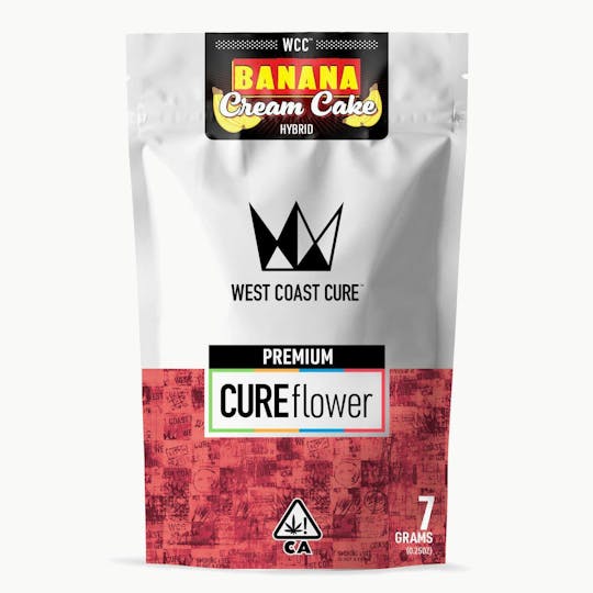West Coast Cure - Banana Cream Cake - 7g Premium Flower - 1