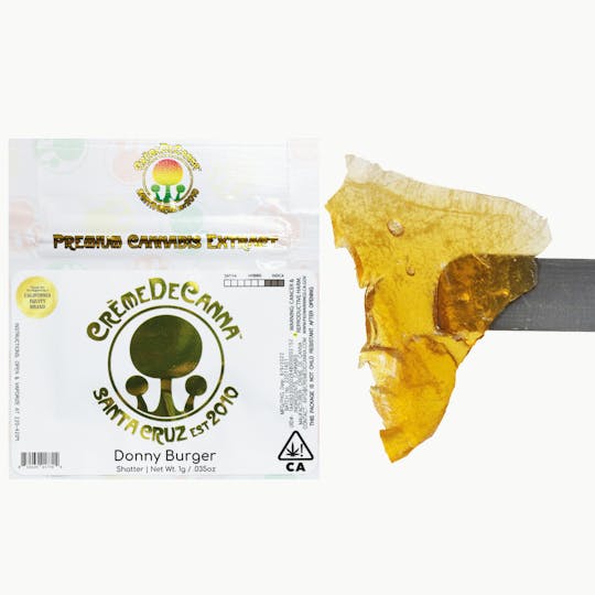Crème De Canna - Donny Burger Shatter - 1