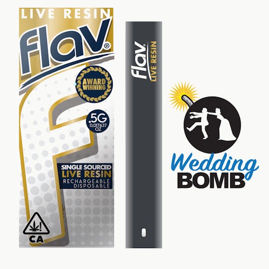 Flav - Disposable - Live Resin Wedding Bomb .5g - 1