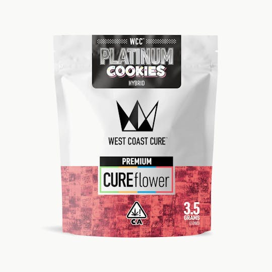 West Coast Cure - Platinum Cookies - 3.5G Premium Flower - 1