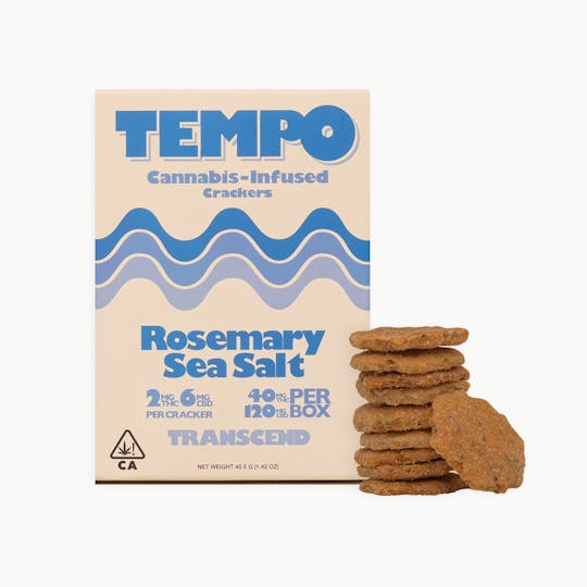 Tempo - Rosemary Sea Salt Transcend Crackers - 1