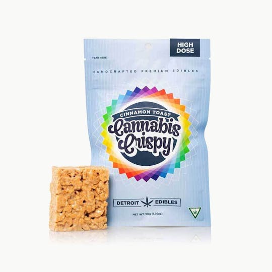 Detroit Edibles - Cinnamon Toast Cannabis Crispy - 200mg THC - 1