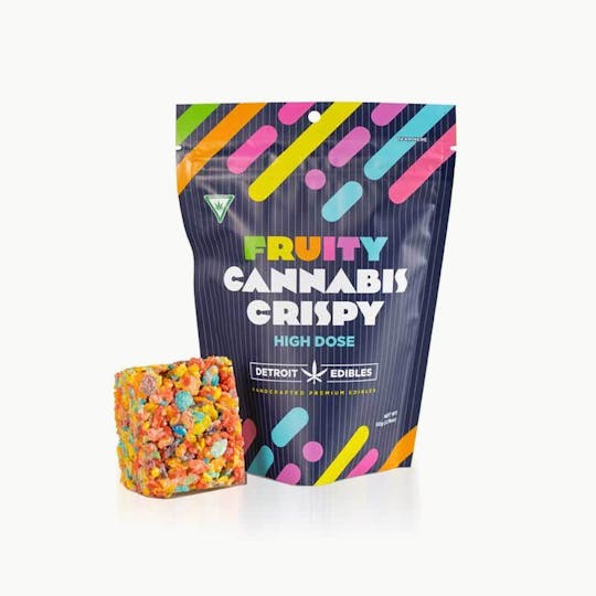 Detroit Edibles - Fruity Cannabis Crispy - 200mg THC - 1