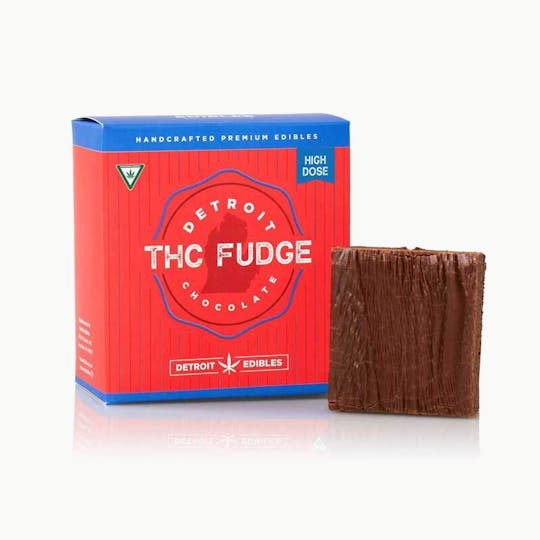 Detroit Edibles - Detroit THC Fudge - 200mg THC - 1