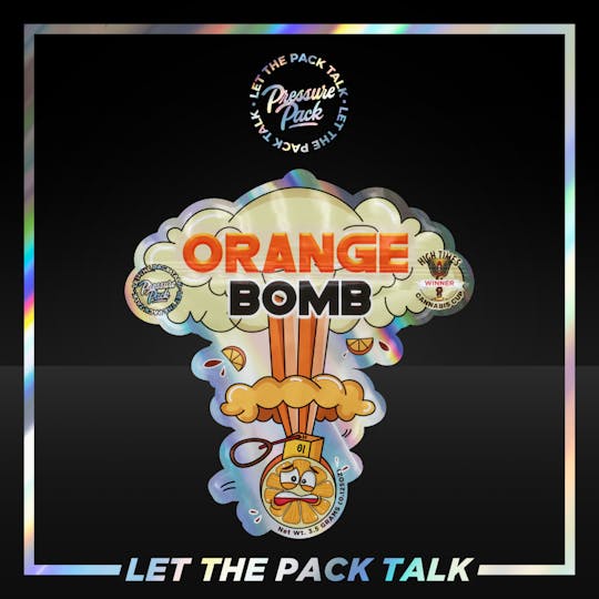 Pressure Pack - Pressure Pack Orange Bomb Flower 3.5g - 1