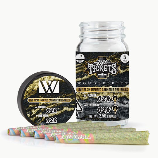 Lift Tickets - OZK x OZK - Infused Pre-Roll 5-Pack - 1