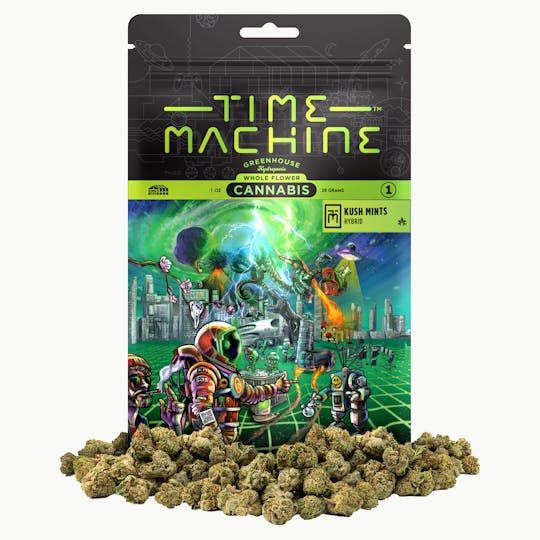 Time Machine - Kush Mints Hybrid (28g) - 1