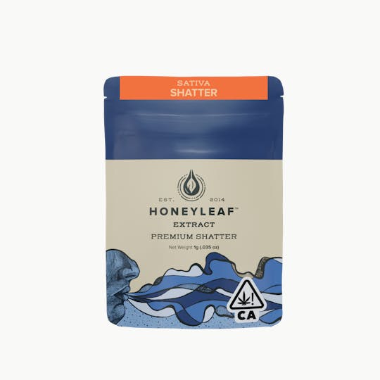 Honeyleaf - WATERMELON ICE - 1G SHATTER - SATIVA - 1