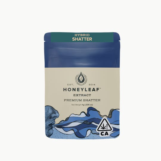 Honeyleaf - APPLE FRITTER - 1G SHATTER - HYBRID - 1