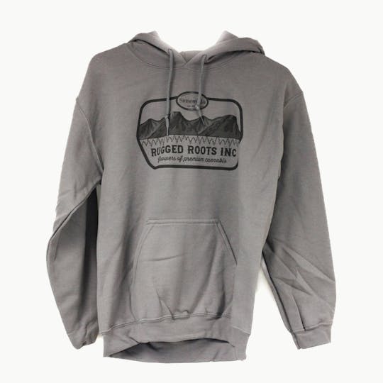 Rugged Roots - Rugged Roots - Hoodie (Grey and Black) {Medium} - 1