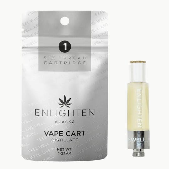 Enlighten - Banana Runtz Distillate Cartridge - .5g - 1
