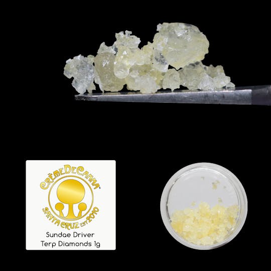 Crème De Canna - Sundae Driver Terp Diamonds 1g - 1
