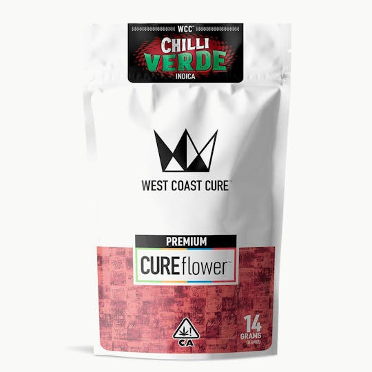 West Coast Cure - Chilli Verde - 14g Premium Flower - 1
